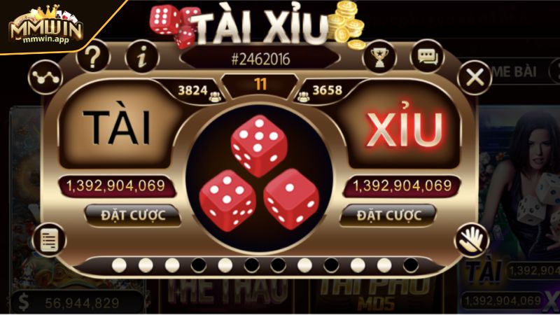 Giới thiệu cho anh em về game tài xỉu MMWIN 